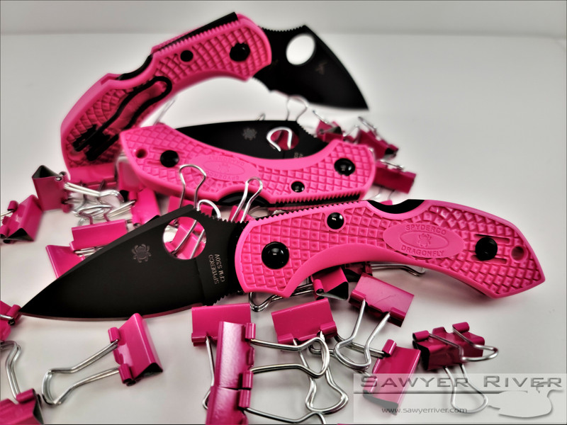 Spyderco Dragonfly 2 Pink/Black @ SRKT