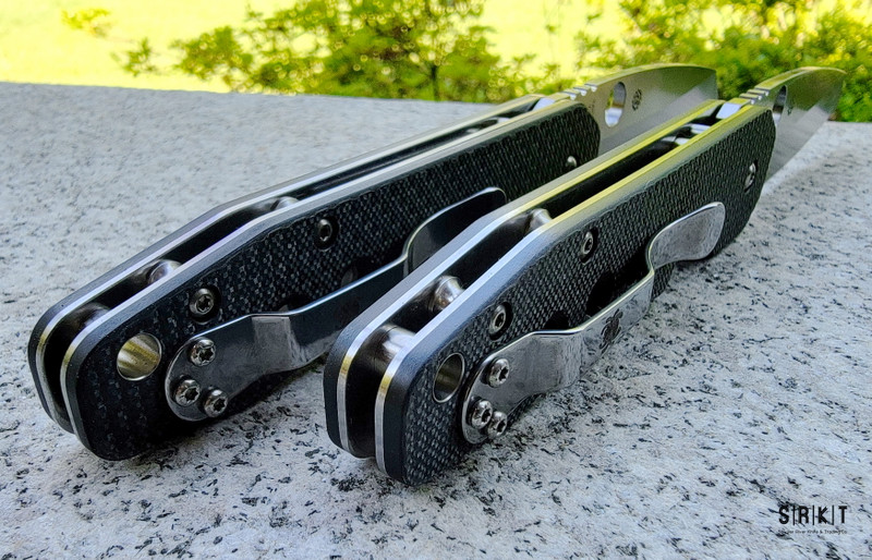 Spyderco Smock Carbon Fiber C240CFP @ SRKT Satin Sheepsfoot