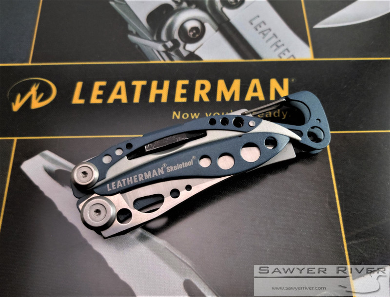 Leatherman Skeletool American-Made Multi-Tool (Denim Blue) - Smoky Mountain  Knife Works