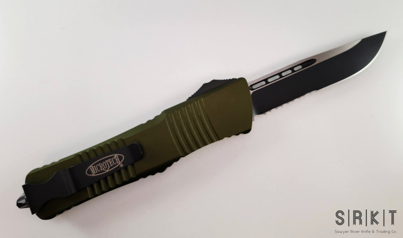 Microtech Combat Troodon 143-2OD @ SRKT Green 6061-T6 Aluminum