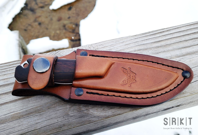 Benchmade Fixed Hidden Canyon Hunter 15017 SRKT Stonewash CPMS30V