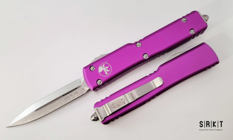 Pink Dagger Automatic OTF Knife Black Dagger