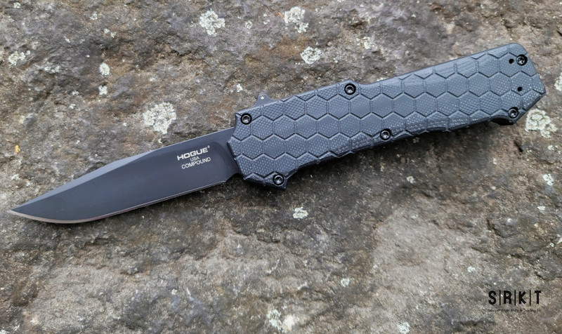 Hogue Knives Compound OTF 34031 @ SRKT Tritium Button Tactical