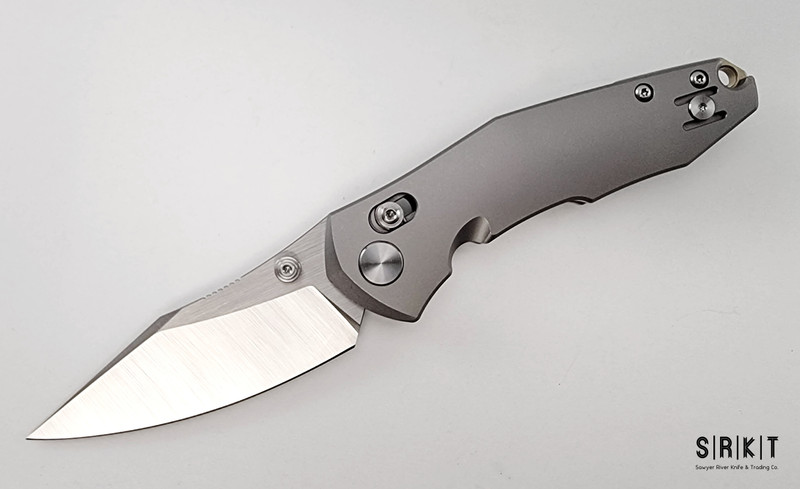GiantMouse ACE Nazca Titanium EDC Pocket Knife M390 Bar Lock Made