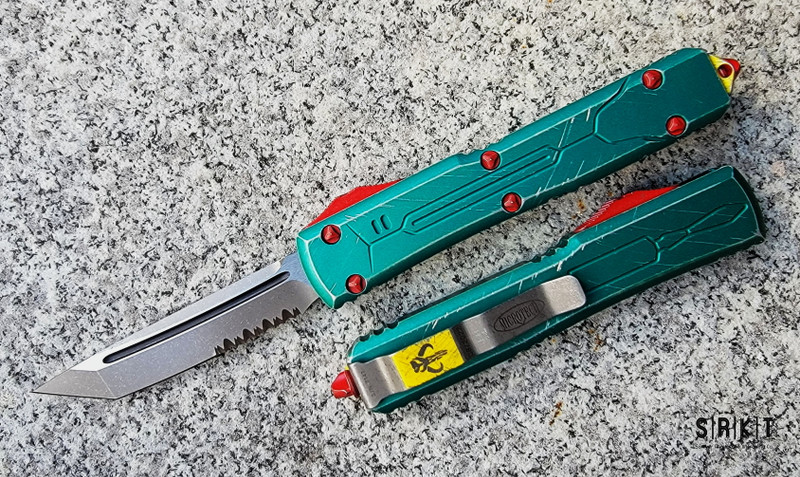 Microtech Bounty Hunter Signature Series Ultratech T/E OTF Auto