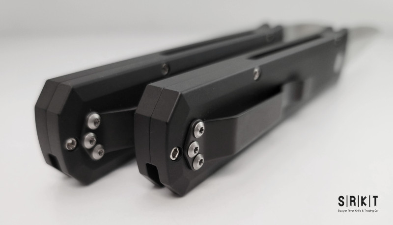 Pro-Tech Knives Godfather Stiletto Auto 921-Satin @ SRKT Satin