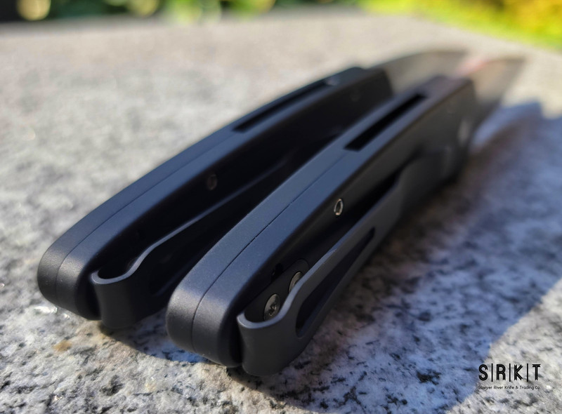 Pro-Tech Knives Newport Auto 3405 @ SRKT Stonewash CPM S35VN Spear