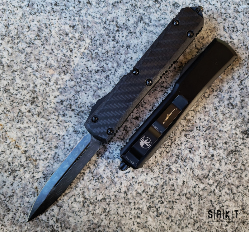 Damascus Dual Folding Knife