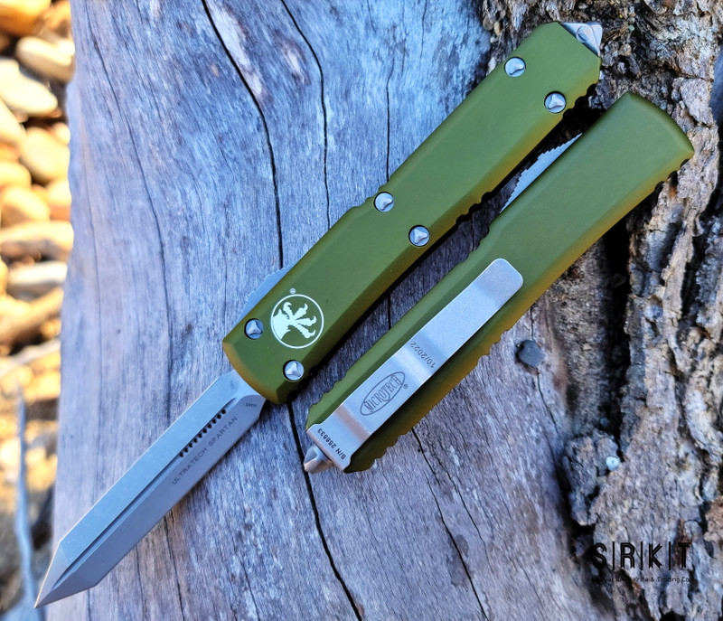 Microtech Ultratech OTF 233-10APOD Apocalyptic 3.46” Spartan M390