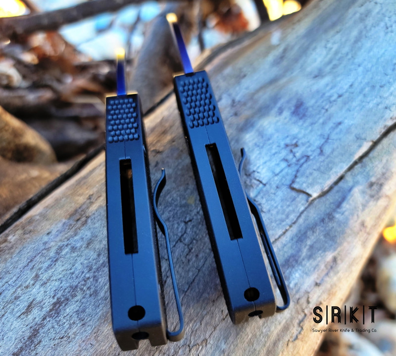 Pro-Tech Knives Runt 5 Auto Sapphire R5306-SB @ SRKT Sapphire Blue