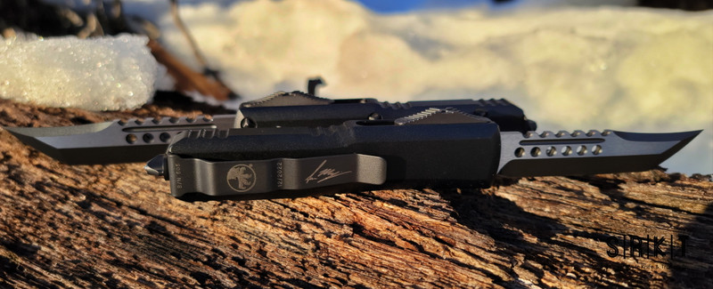 Microtech Hellhound Signature Series UTX-85 OTF Auto Tactical 719