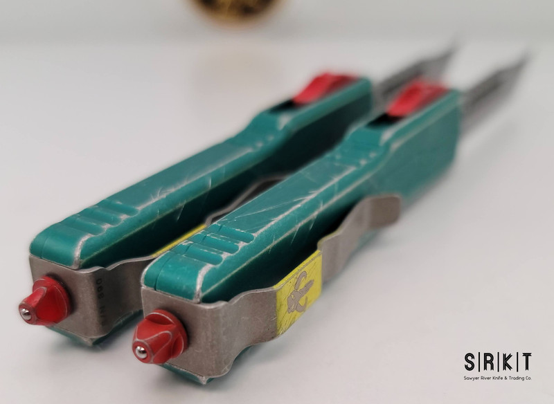 Microtech Signature Series UTX-70 Bounty Hunter Hellhound 419-10BH