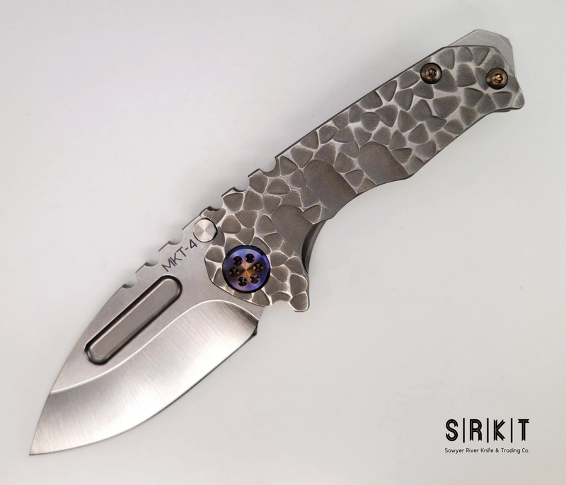 Medford Knife & Tool Micro Praetorian T @ SRKT Tumbled CPM S45VN