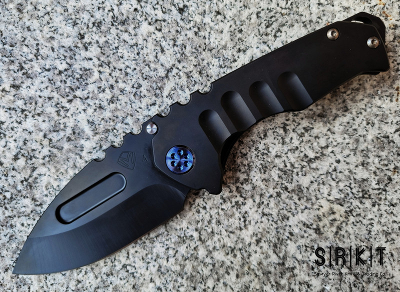 Medford Knife & Tool Prae Genesis T Full PVD Drop Point S45VN