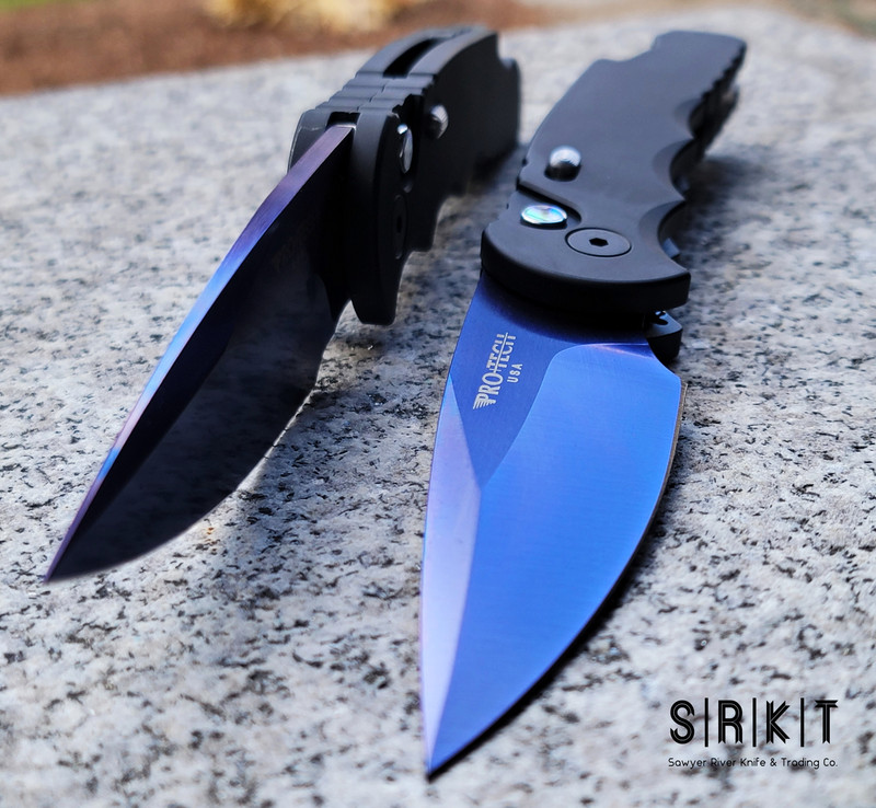 Pro-Tech Tactical Response 5 Auto T503-SB Sapphire Blue Coated