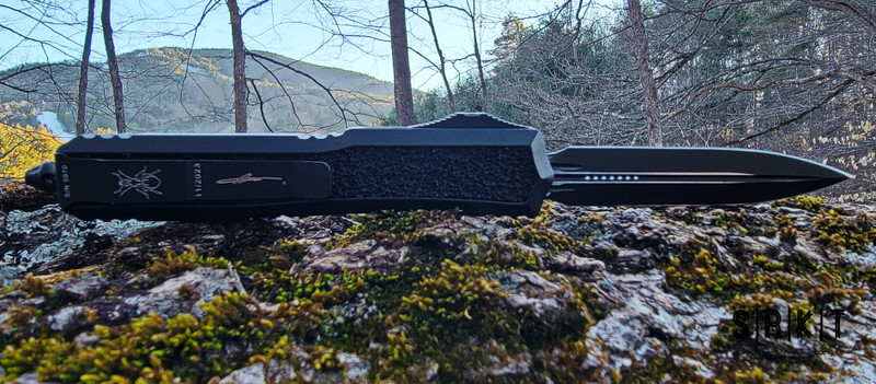 Microtech Signature Series Makora 206-1TS Black D/E Dagger Blade