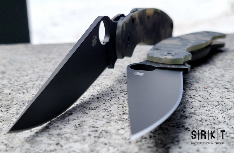 Navaja Spyderco Military, Digital Camo, negro C36GPCMOBK