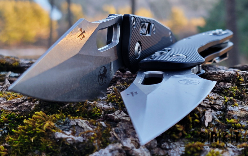 Microtech Stitch RAM-Lok 169RL-10FL Stonewash M390MK Wharncliffe