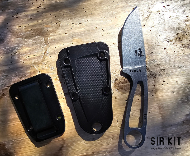 ESEE Knives IZULA-35V Stonewash 2.63” CPM-S35VN Fixed Blade ...