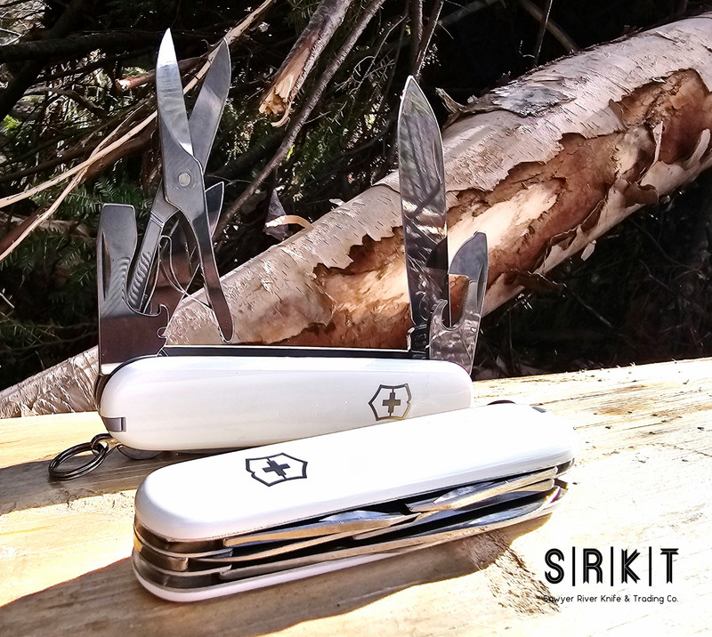 Victorinox Swiss Army Climber White Handle 1.3703.7 Multi-Tool 14 