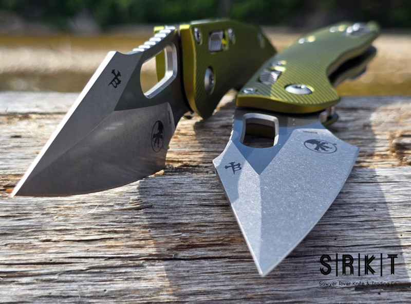 Microtech | Borka RAM-Lok Manual Stitch 169RL-10FLOD Stonewash