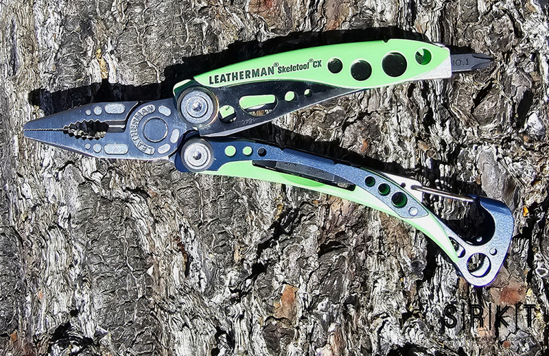Multi-outil Leatherman Skeletool CX 7 Fonctions - Couleur Verdant - Neuf Sous Blister