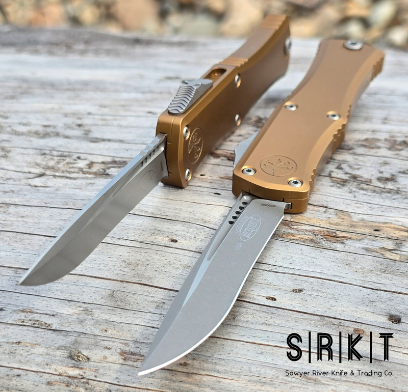 Microtech Hera II Mini S/E Recurve Blade Tan Handle @ SRKT