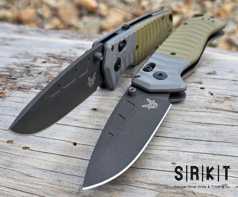 Benchmade PSK AXIS Lock Spring-Assist 3.4” CPM MagnaCut OD Green G10 ...
