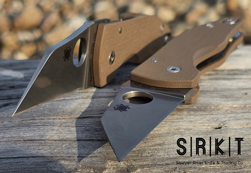 Spyderco Microjimbo C264GPBN15V Satin SPY27 Wharncliffe Blade