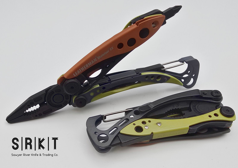 Leatherman Skeletool CX 833550 - Stainless Steel - Aurora Green
