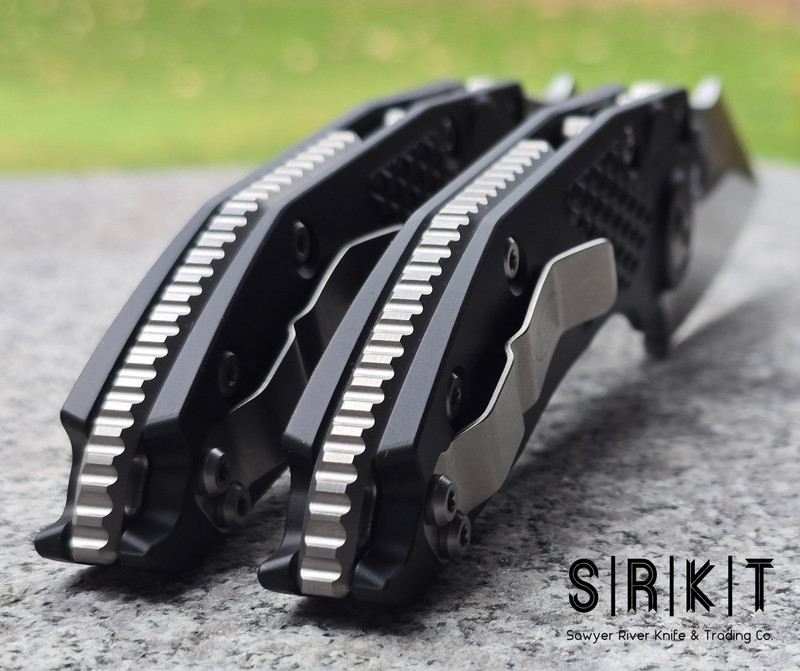 Microtech Stitch Auto 169-10 @ SRKT Stonewash Bohler M390