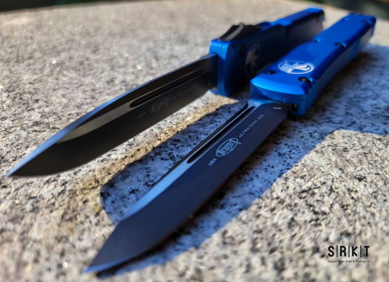 Microtech Ultratech OTF Auto 121-1BL Black M390 S/E Drop Point