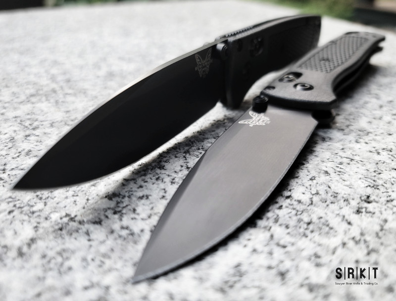 High-Quality 535BK-2 Bugout® Knife - Black Drop-Point