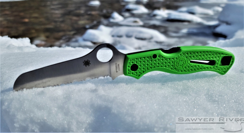 Spyderco Atlantic Salt C89FSGR Satin 3.7” LC200N Serrated