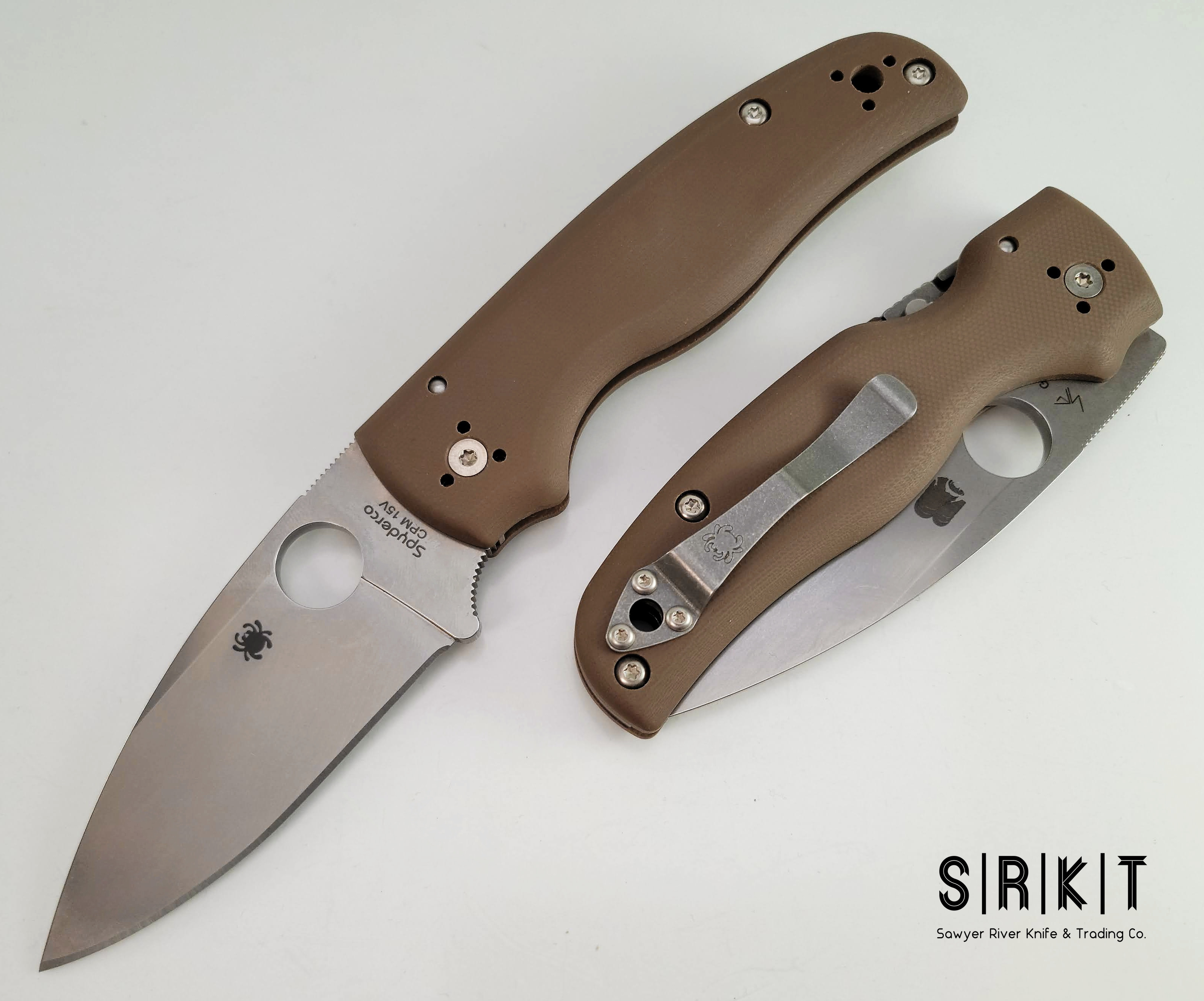 Chamachan③ Spyderco C229GPBN15V Shaman 3.58 in Pocketknife for sale
