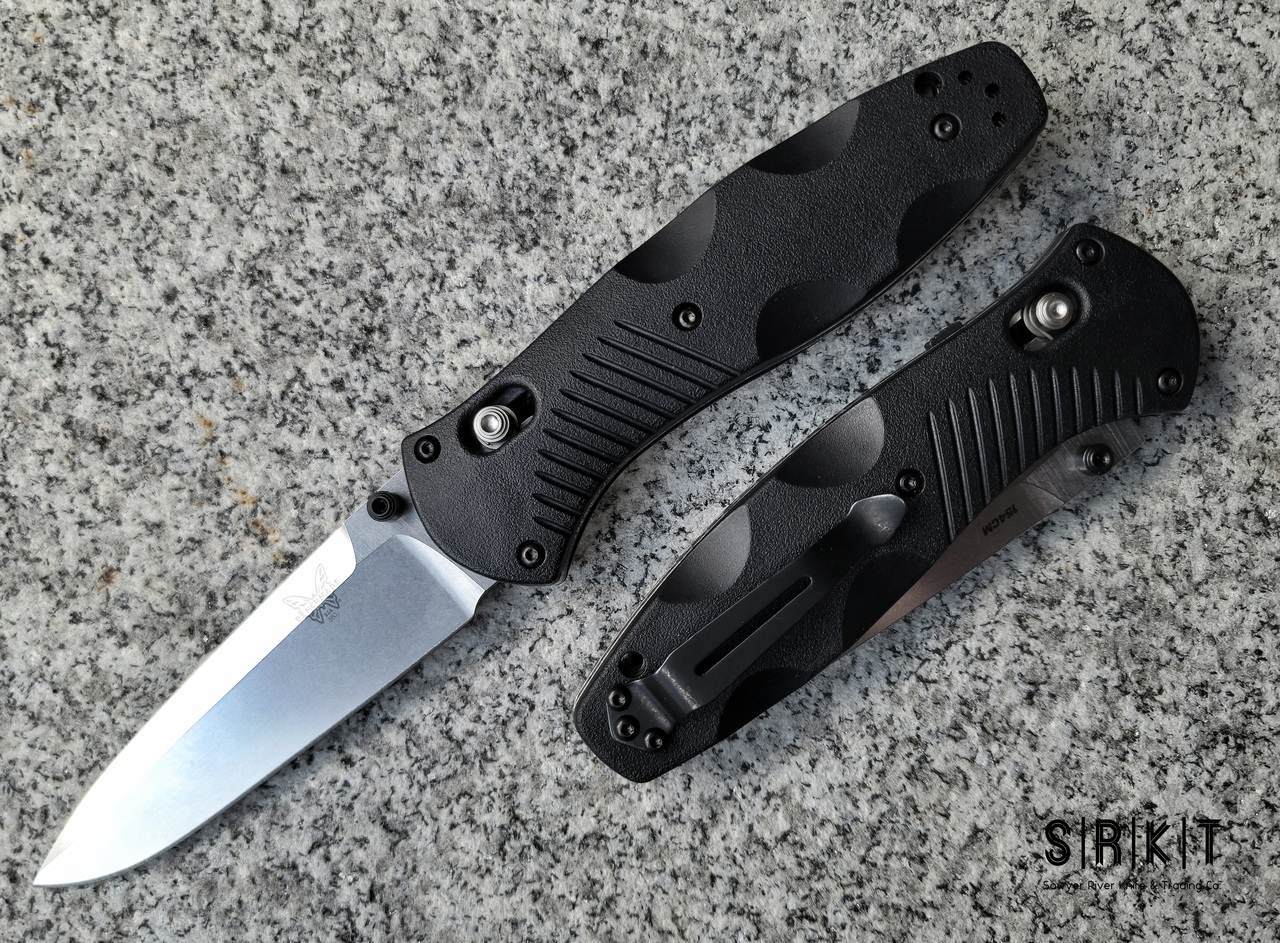 Benchmade Barrage 580 AXIS Lock Spring-Assist 3.6” 154CM Black 