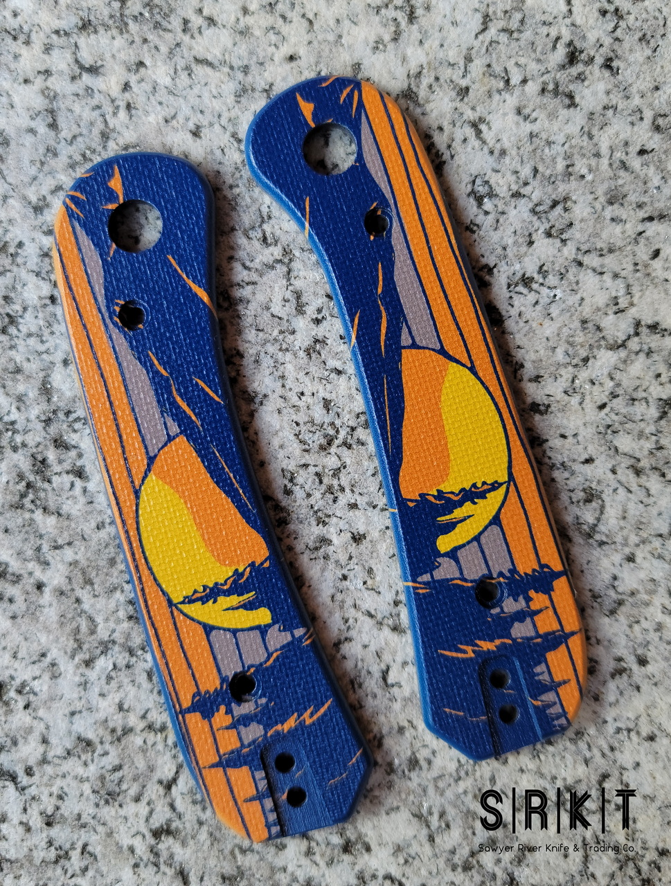 Knafs Co. Lander Fast Swap Scales - Timberline G-10 KNAFS-00087