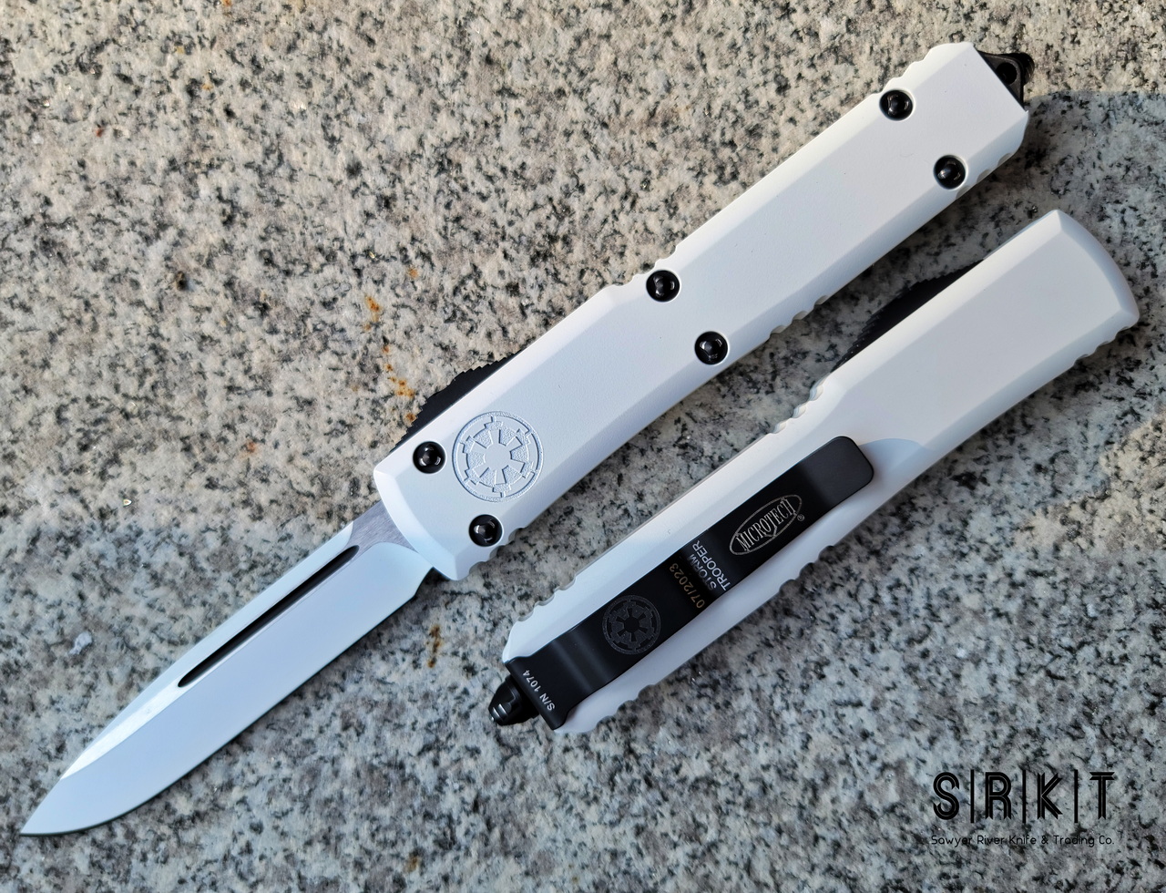 Microtech Signature Series Stormtrooper Ultratech 121-1STD White S