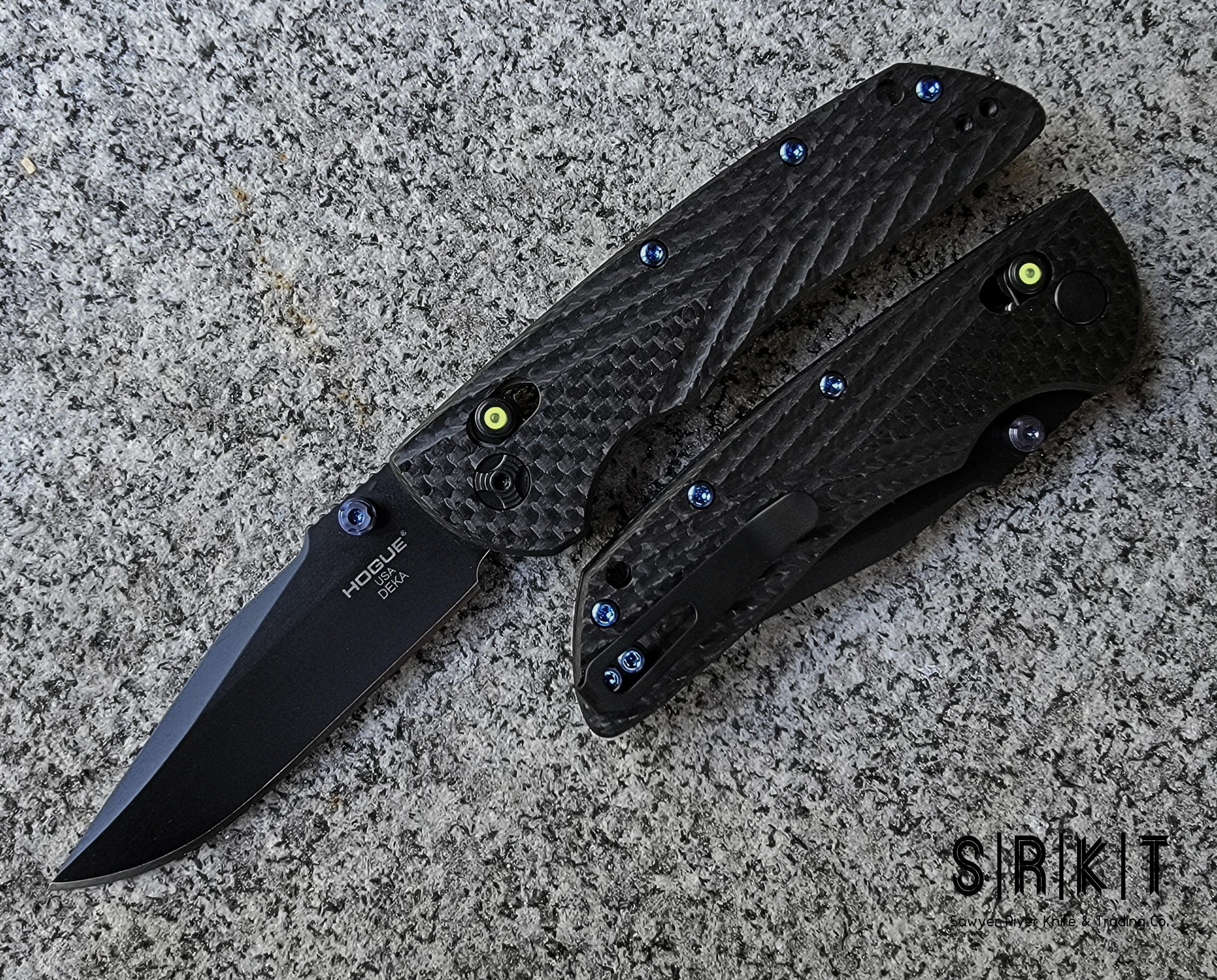 【GSS】ADLLER alpinablade limited100 Hogue Deka Collector Series 24299-LIM Black CPM-20CV Clip