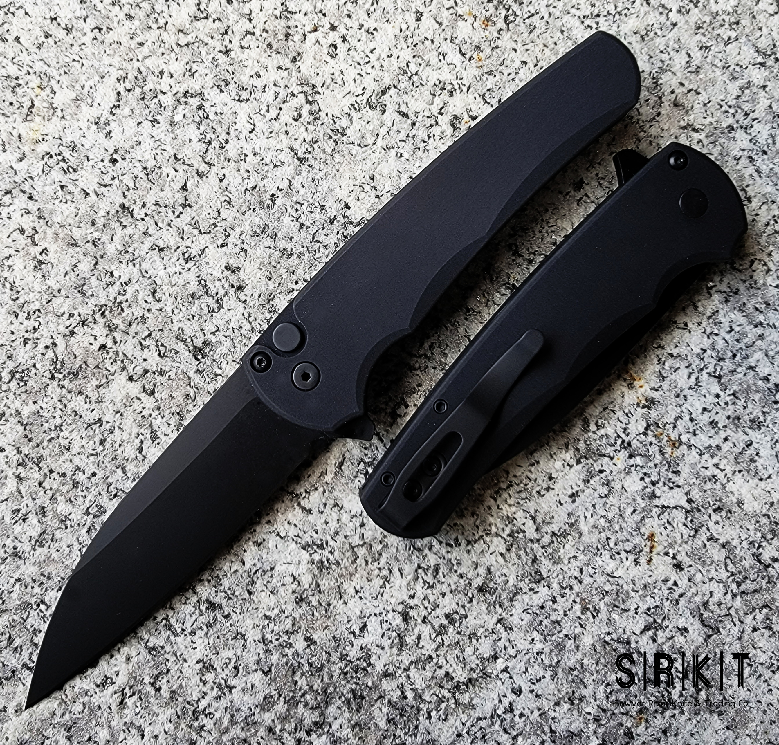 ◆ept◆ MALIBU TANGUM 11715379 Pro-Tech Malibu Flipper 5303 DLC Magnacut Wharncliffe Blade