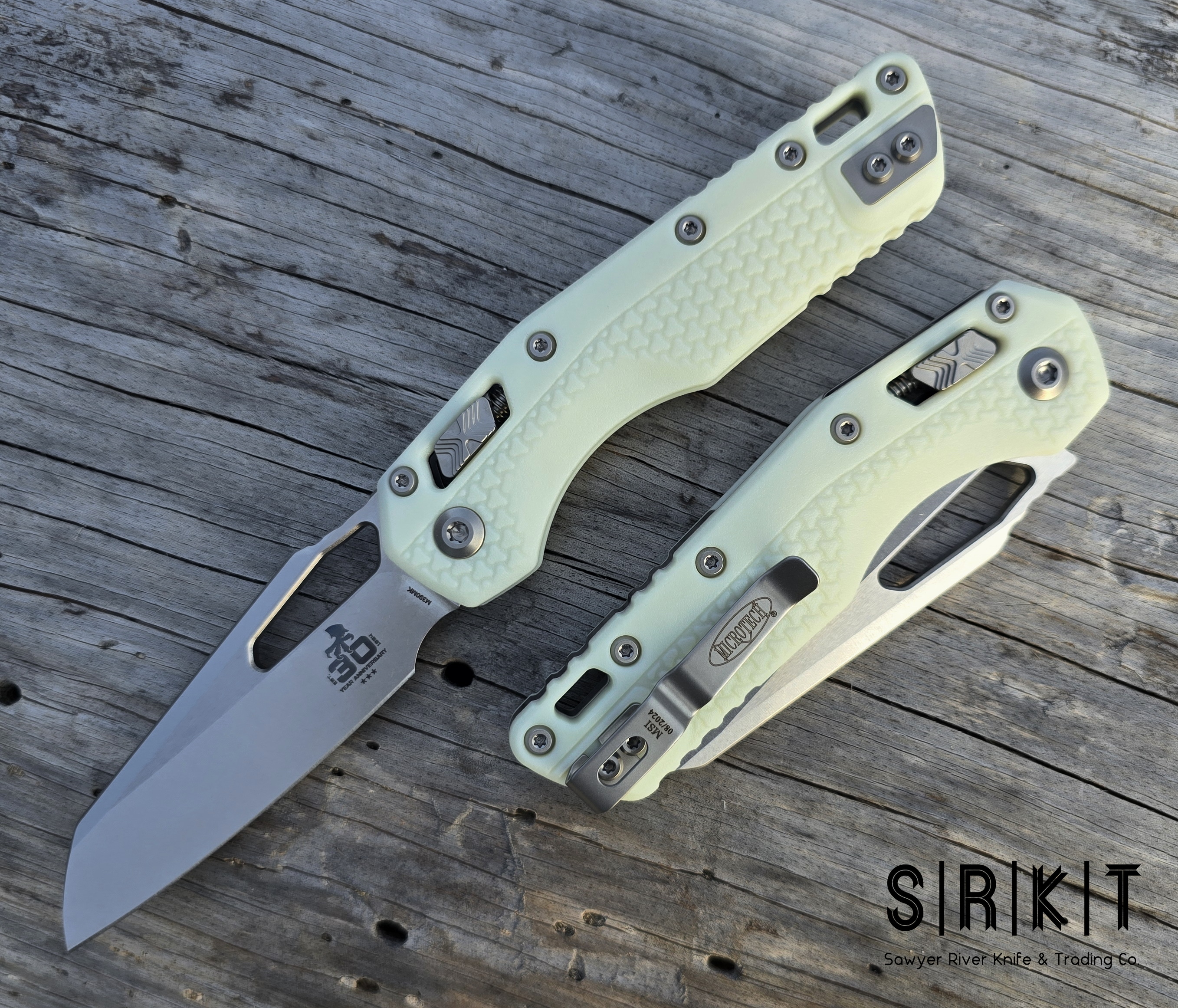 Microtech MSI RAM-LOK 210T-10APMWH30 Stonewash 3.88” M390MK