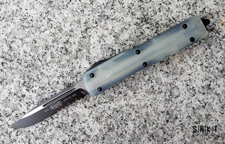 Microtech Signature Series UTX-70 Jade G-10 148-2GTJGS @ SRKT