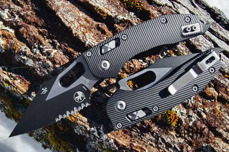 Microtech | Borka RAM-Lok Manual Stitch 169RL-2FL Black Partially