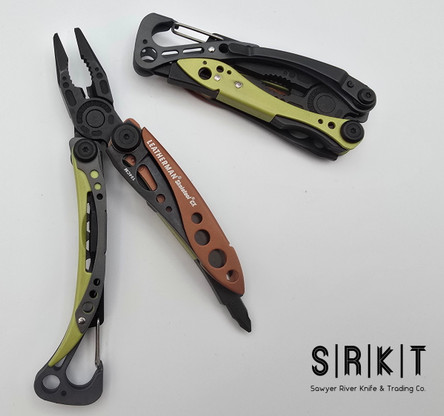 Leatherman Skeletool CX 833550 - Stainless Steel - Aurora Green