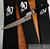 Shun Classic Series 9" Offset Bread Knife - Serrated Layered Damascus VG-MAX Core Blade - Ebony Black Pakkawood Handle