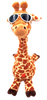 Odyssey Toys - Dancing Groovy Giraffe with Sunglasses - 6 Songs