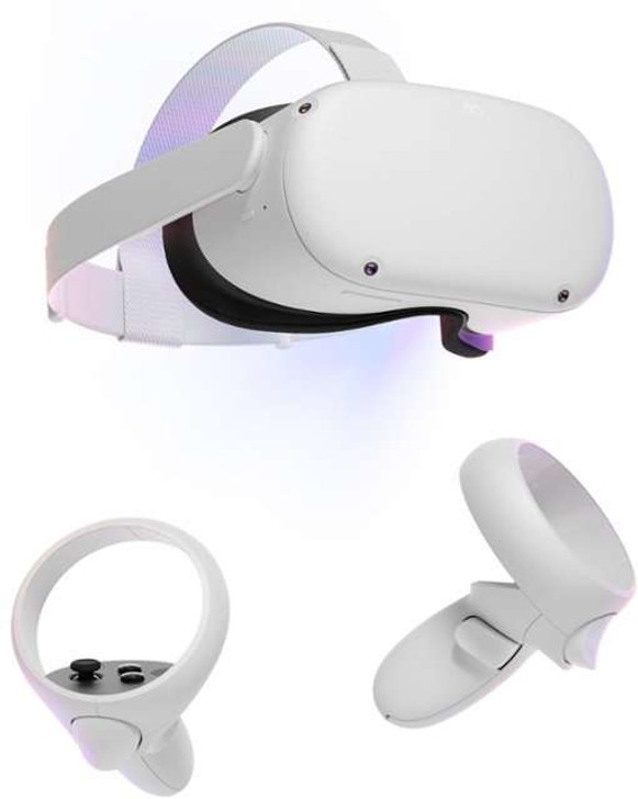 Meta - Quest 2 Advanced All-In-One Virtual Reality Headset - 256GB VR:OCQ2A256 Meta