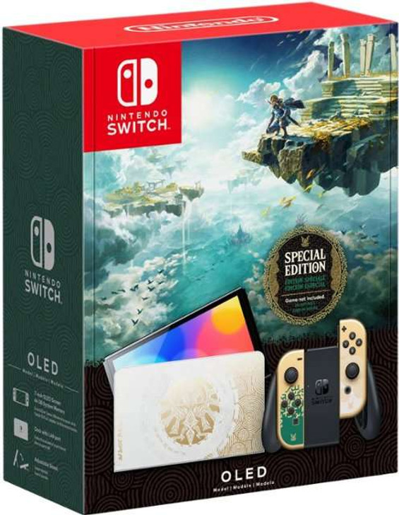 Nintendo - Switch OLED Console - The Legend of Zelda: Tears of the Kingdom Edition VGC:NSOLED-ZELTOK Nintendo