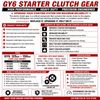 PERFORMANCE STARTER CLUTCH (20 SPRAG) FOR 150cc - 232cc GY6 MOTORS