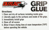 OUTLAW RACING PRODUCTS GRIP GLUE DESIGNED FOR MOUNTING HANDLE BAR GRIPS